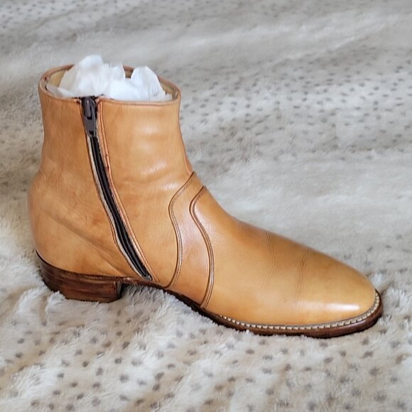 VINTAGE FRYE DRESS BOOTS - Picture 6 of 10